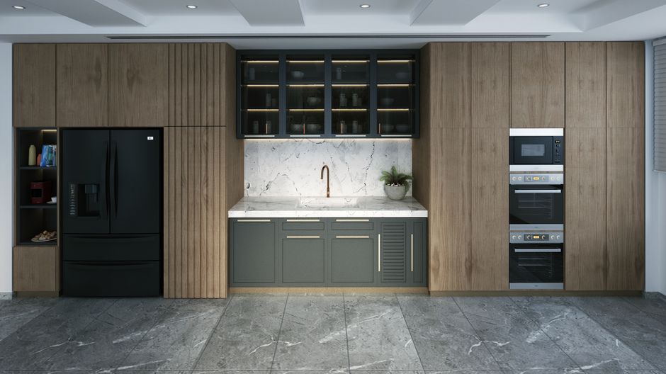 Hidden AV Cabinet Joinery Ideas for Home Theatre Rooms